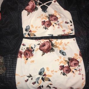 2 piece tank & skirt